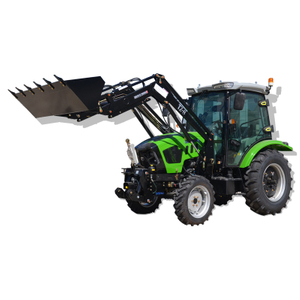 100HP 4WD Tractor with Front End Loader and Backhoe
