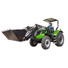 100HP 4X4 Compact Tractor with Loader and Backhoe